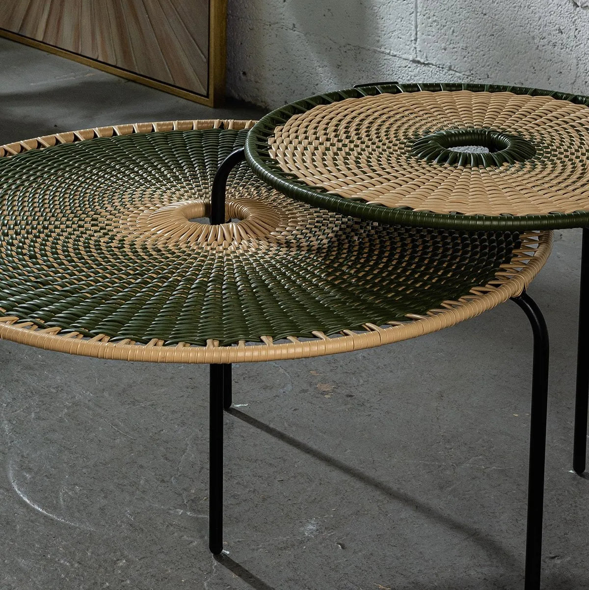 Bellavista Set Verde Militar coffee table