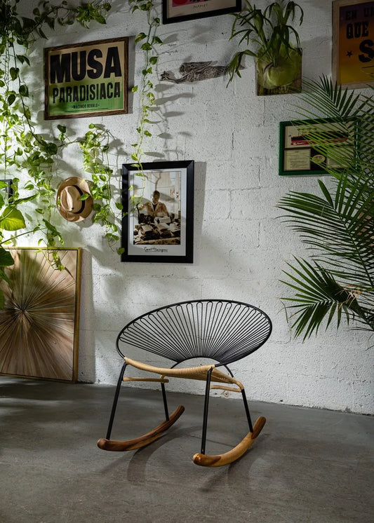 La Purohierro Beige Rocker