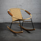 Tucurinca Rocking Chair – Indoor & Outdoor Use, Teak Wood Arms & rockers