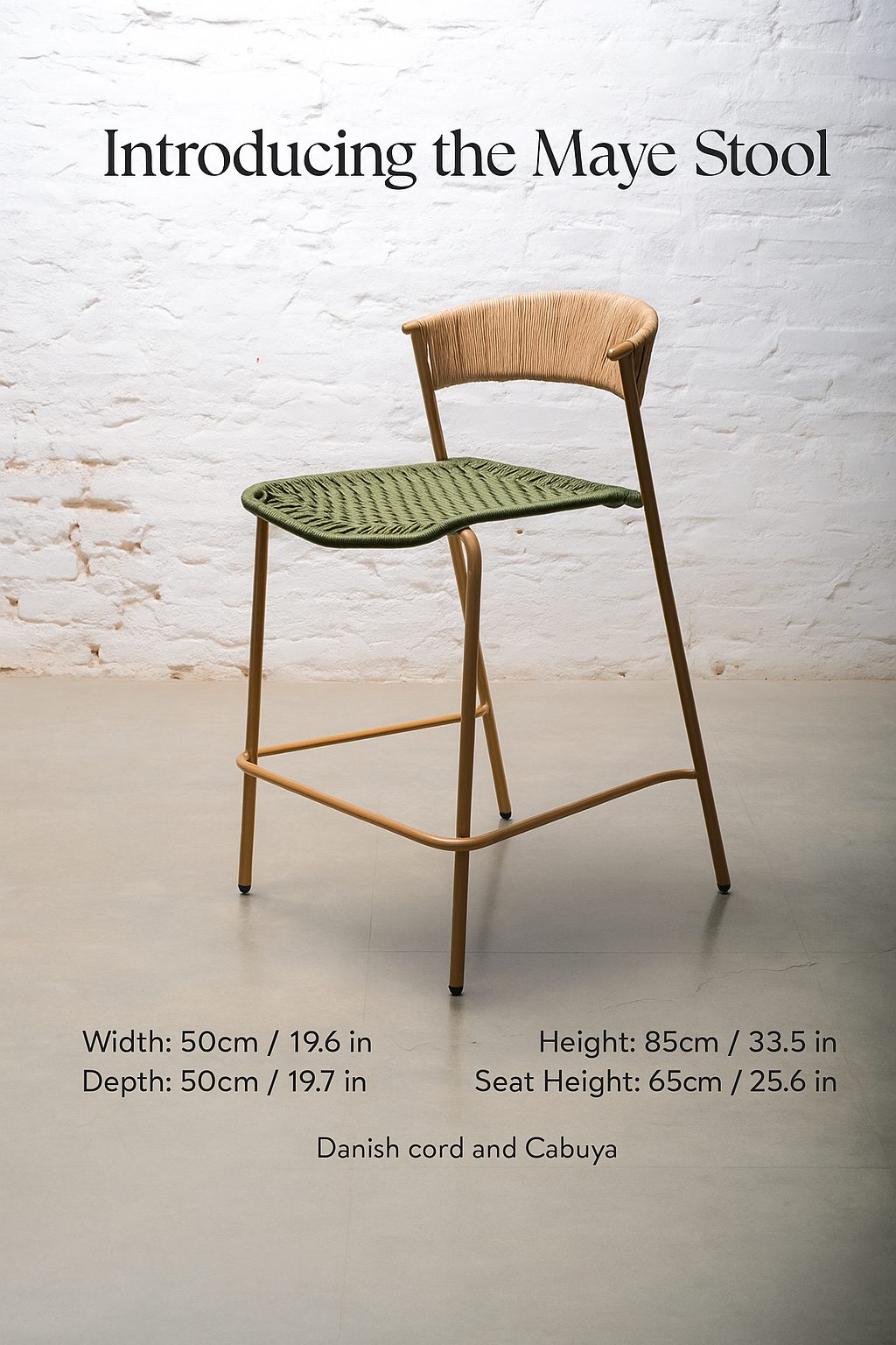 Maye counter stool