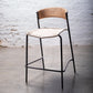 Maye Counter Stool – Handwoven Danish Cord & Cabuya Seat