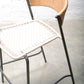 Maye Counter Stool – Handwoven Danish Cord & Cabuya Seat
