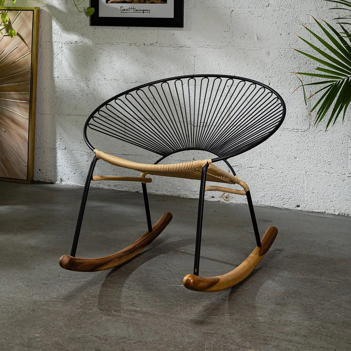 La Purohierro Beige Rocker