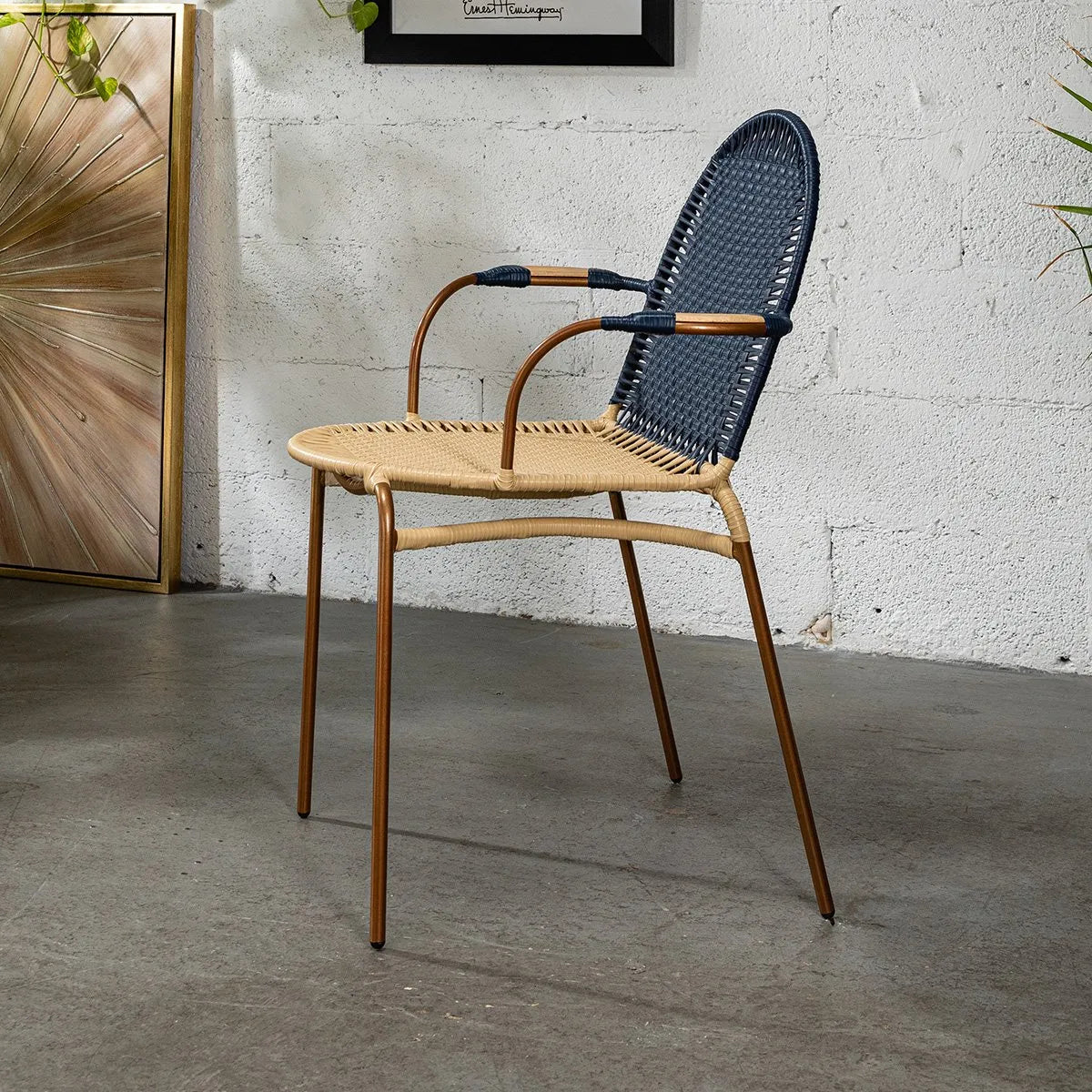 La Morita Blue & Beige