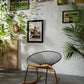 La Purohierro Dijon Rocking Chair – Handmade Wrought Iron Rocker with Elegant Design