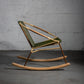 Solido Verde Rocking Chair – Handwoven Modern Outdoor Lounger